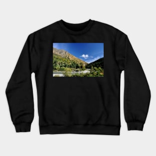 Nouvelle Zélande - Queenstown, Lac Wakatipu Crewneck Sweatshirt